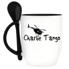 Кружка с ложкой