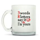 Кружка матовая