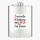 Фляжка стальная