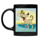 Кружка цветная UV-DTF