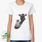 Женская футболка органик