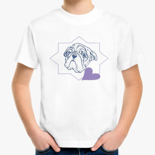 Детская футболка Собачка