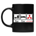 Кружка цветная UV-DTF