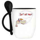 Кружка с ложкой