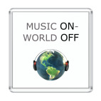 Music ON-World OFF
