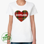 Женская футболка органик