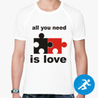 Мужская спортивная футболка