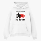 Толстовка худи оверсайз