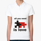 Женская рубашка поло