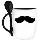 Кружка с ложкой