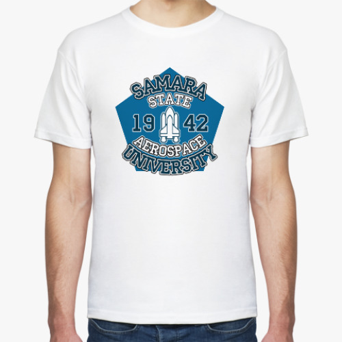Футболка СГАУ - Самарский Государственный Аэрокосмический