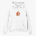 Толстовка худи оверсайз