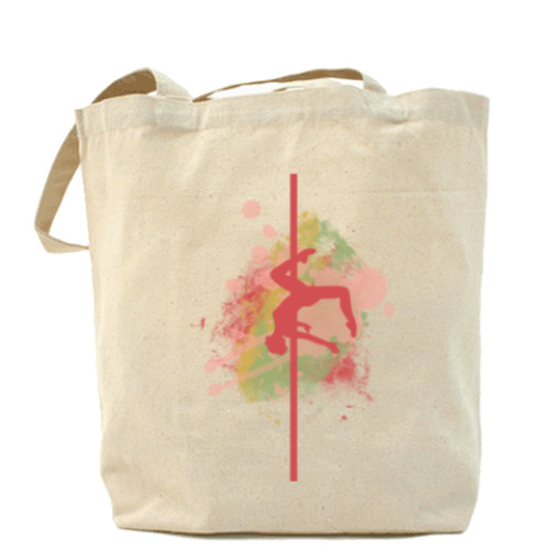 Сумка шоппер с принтом Pole Dance