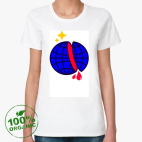 Женская футболка органик