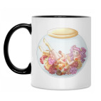 Кружка двухцветная