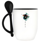 Кружка с ложкой