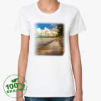 Женская футболка органик