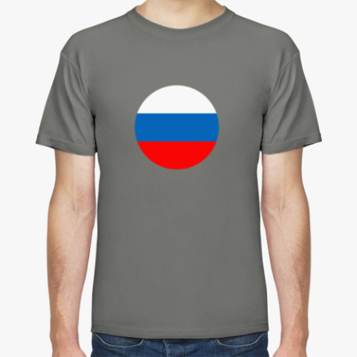 Футболка Russia, Россия Флаг