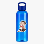 Прозрачная спортивная бутылка