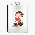 Фляжка стальная