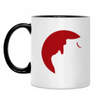 Кружка двухцветная