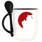 Кружка с ложкой