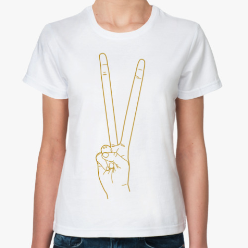 Классическая футболка Гипер привет