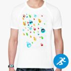 Мужская спортивная футболка