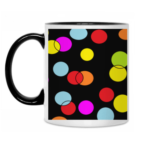 Кружка с принтом "Пузыри"