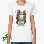 Женская футболка органик