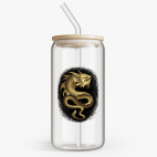 Банка с бамбуковой крышкой