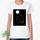 Женская футболка органик