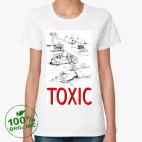 Женская футболка органик