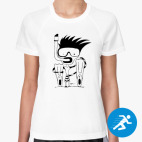 Женская спортивная футболка