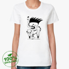 Женская футболка органик