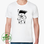 Мужская футболка органик