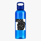 Прозрачная спортивная бутылка