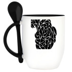 Кружка с ложкой