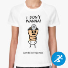 Женская спортивная футболка