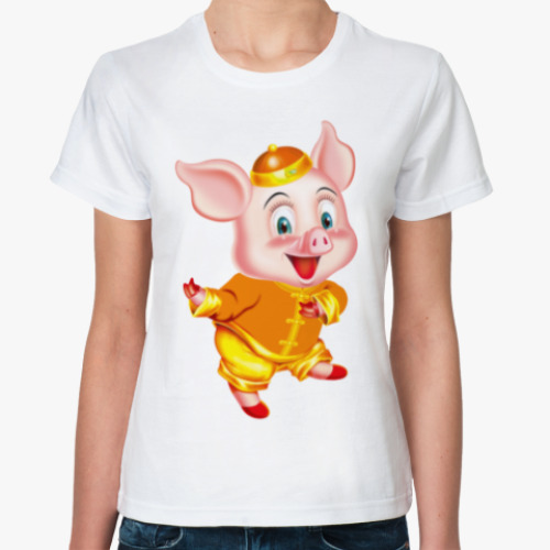 Классическая футболка PIG YEAR