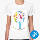 Женская спортивная футболка