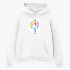 Толстовка худи оверсайз