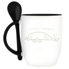 Кружка с ложкой