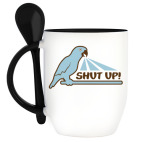 Кружка с ложкой