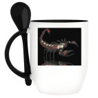 Кружка с ложкой