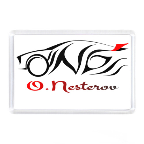 Магнит с принтом ОНБ