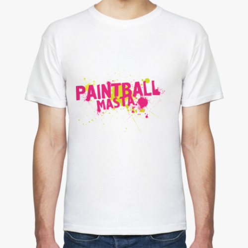 Футболка с принтом Paintball MASTA