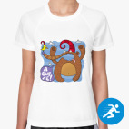 Женская спортивная футболка