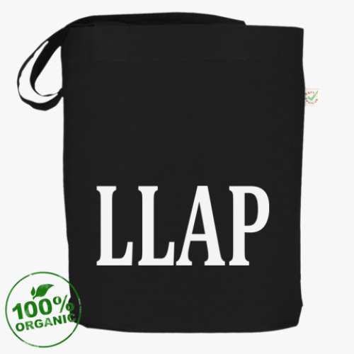 Сумка шоппер с принтом Чёрная сумка