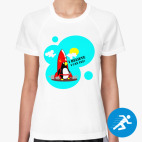 Женская спортивная футболка